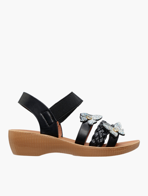 MyRunway | Shop PUMA Black Infant Crony Track Zadp Sandals for